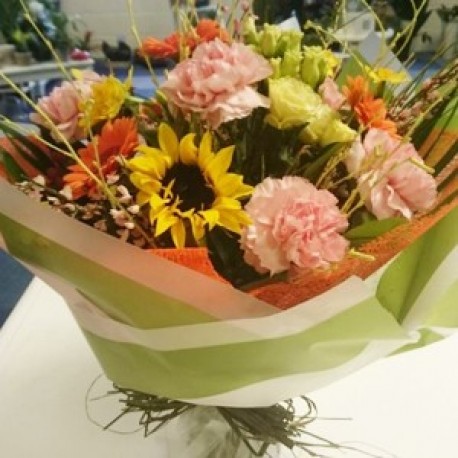 Peach Hand Tied